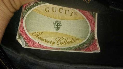 vintage gucci bag tags|gucci bag old collection.